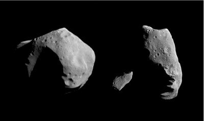 Сравнение астероида Матильда