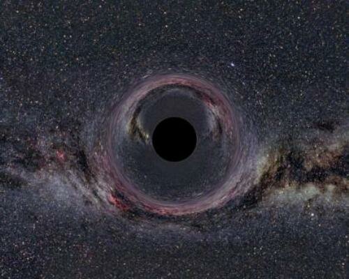 В центре Галактики расположена массивная черная дыра