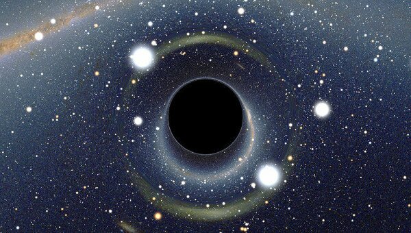 Облако газа в центре Галактики через 7 лет будет поглощено Черной дырой