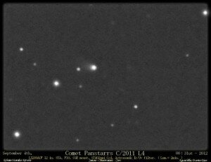 Насколько яркой будет комета Pan-STARRS?