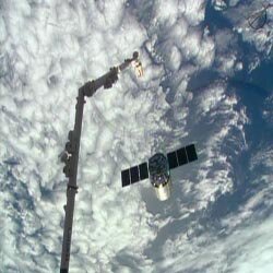 Подходит к завершению миссия корабля «Сигнус» по доставки грузов на МКС