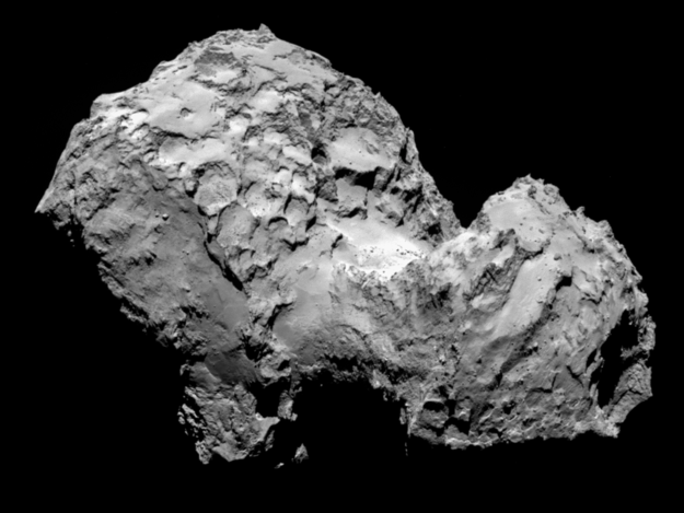 Цель проекта Rosetta комета 67P оказалась многообразным и сказочным миром